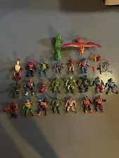 Vintage 1980's Mattel He-Man Masters of the Universe Action Figure Toy Lot