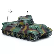 New 1:72 Scale German Tiger King Heavy Tank Alloy Model with Display Base