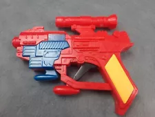 1990's Friction Laser Gun Red