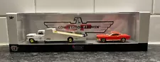 2024 M2 Machines Haulers 1969 FORD F-350 & 1965 FORD Mustang Fastback CHASE