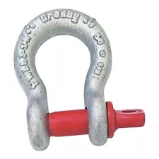 Crosby 1018357 Anchor Shackle,Carbon Steel,660 Lb.