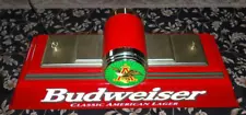 Vintage 1998 Budweiser Beer Large Pool Billiards Table Light Lighted Sign