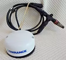 Lowrance LGC-4000 Receiver Puck NMEA 2000 GPS Antenna W/ N2k T-Connector & Cable