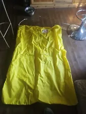 Sail Bag 36" x 56" Yellow Nylon mainsail, jib, spinnaker - West Wind Sails Rare