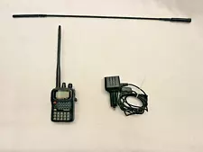 Yaesu VX-5R 50/144/430 MHz Heavy Duty FM Transceiver W/ Extras