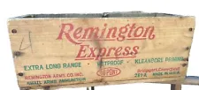 Vintage Remington 410 Express Ammo Wood Crate Box