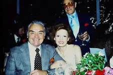 Ernest Borgnine AND WIFE, 35mm SLIDE