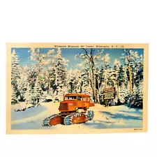 Vintage NY Tucker Sno-Cat Whiteface Mt Ski Center WILMINGTON New York Postcard