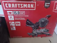 Craftsman 10-Inch Compund Miter Saw 15 Amp Siding Compound Saw LED Cutline