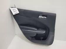 11-14 DOGDE CHARGER LH LEFT REAR DOOR PANEL BLACK TC B7X9