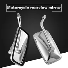 For Kawasaki Vulcan VN 500 800 900 1600 Chrome Rectangle Motorcycle Mirrors SALE (For: 1997 Honda Shadow ACE 1100)