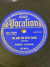 Robert Johnson - Me and the Devil Blues / Little Queen of Spades Blues 78 Rare!