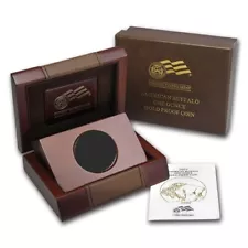 2009 1 oz American Buffalo Gold Proof Coin Box and COA - NO COINS