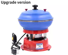 10" Vibratory Tumbler Polisher Vibrating Tumbler Polishing Machine110V 220V