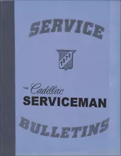 1970 Cadillac Service Bulletins Shop Manual Revisions ServiceMan Repair Updates (For: More than one vehicle)