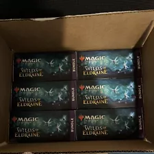 Mtg Wilds of Eldraine bundle of 6 Boxes Sealed Magic The Gathering