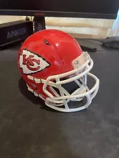 *SALE* KANSAS CITY CHIEFS NFL SPEED MINI FOOTBALL HELMET RIDDELL-SHIP FAST!