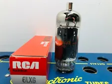 RCA 6LX6 6LF6 6MH6 Tall Boy Life Test Excellent Emission Strong Tube