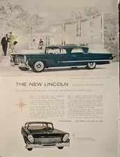 1958 Vintage Lincoln Coupe 2 Door Hardtop, #1 In Elegance