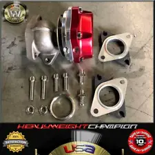 Red Ultra Gate 38mm Compact Turbo Charger External Wastegate 13+7 PSI Spring (For: 1999 Mitsubishi Eclipse)