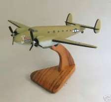 C-60 L-18 Lodestar C60 L18 Airplane Desktop Wood Model Free Shipping Regular