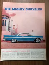 1957 Chrysler New Yorker 2 Door Hardtop Ad