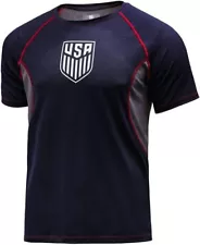 U.S. Soccer USMNT Adult Lightweight Soccer Jersey- Add Your Name & Number