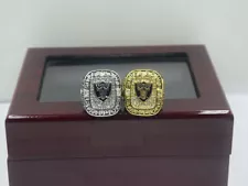 2pcs ring 2014 2014 Oakland Raiders Ring size 11