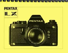 Pentax LX Camera OWNER'S OPERATING MANUAL and SERVICE MANUAL