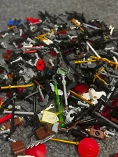 Lego Minifigures Weapons, Guns, Swords, Packs For figures Lot of Mixed Set #6