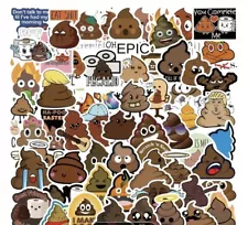 10 Random Poop Emoji Stickers