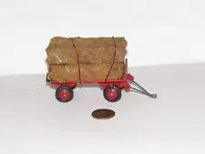 O gauge Dinky Toys HAY WAGON for Model Farm & Circus Train Layouts & Displays