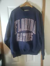 GEAR FOR SPORTS BIG COTTON FLORIDA GATORS BLUE SWEATSHIRT MENS SZ XL