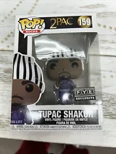 Funko Pop Tupac Shakur (Thug Life Overalls) 159 Special Edition Sticker (FYE)