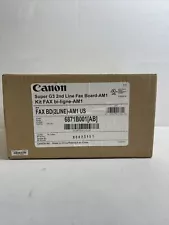 Genuine OEM Canon 6871B001[AB] FAX BD (2LINE)-AM1 (Super G3 2nd Line Fax Board)