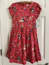 SNOW WHITE - Red Party Dress- NWT Disney Store