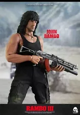 ThreeZero Rambo: First Blood III John Rambo 3 Sylvester Stallone 1/6 Sold Out