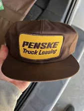 Vintage K PRODUCTS PENSKE TRUCK LEADING SNAP BACK TRUCKER HAT