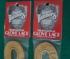 (02) Tanner's Professional Glove Lace GENUINE AMERICAN RAWHIDE LACE For Relace