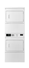 Whirlpool 7.4 cu. ft. 27" White Electric/Gas Double Stacked Commercial Dryer