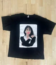 Alstyle Selena Quintanilla Tshirt Men’s Size Large Black Cotton Shirt Retro