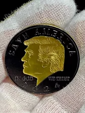 2024 Trump Gold & Black Commemorative Coin. RARE! “5” DAY SALE ENDS SATURDAY!!!