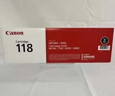 Canon Genuine OEM 118 Black Laser Cartridge 2662B001 SEALED