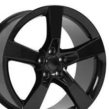 20" Black 5443 Wheel Fits Camaro - SS Style Rim 20x9