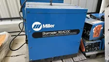 Miller Shopmaster 300 AC/DC Arc Welder w/S-21E Constant Speed Wire Feeder