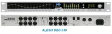 Alesis DEQ830 8 Channel Digital Graphic Equalizer (1st item top of stack)