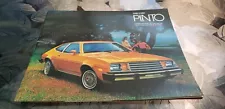 1980 FORD PINTO SHOWROOM BROUCHURE!!! SPECS, OPTIONS, INFO WOW!!!