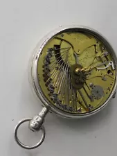 Verge Fusee pocket watch quarter repeater musical