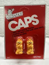 NOS Vintage Garfield Valve Caps Schrader Fit Mongoose Hutch Redline DG GT BMX