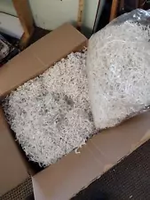 White Crinkle Cut Shredded Paper, 10 lb Box